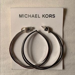 Michael Kors Hoop Earrings - NWOT